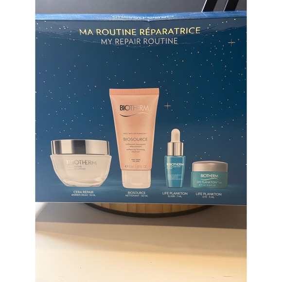 Biotherm • My Repair Skincare 4pc Set • Cera Repair Cream 50ml + See Pics • NIB - Picture 2 of 7